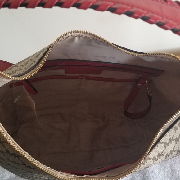 Michael kors- LAURYN bcrossbody- shoulder handbag - leather. - Picture 6 of 10